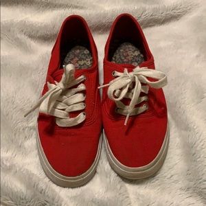 Cute red shoes